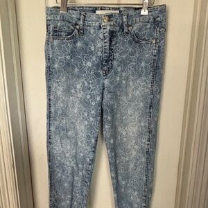 High rise skinny jean